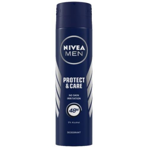 NIVEA Deodorant - Protect & Care, No Skin Irritation & 48h Freshness, 150 ml