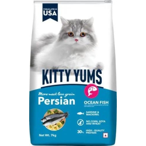 Kitty Yums Dry Persian Cat Food, Ocean Fish, 7kg