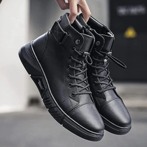 Mens Stylish Synthetic Boots-8