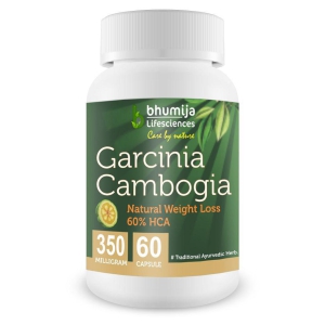 BHUMIJA LIFESCIENCES Garcinia Cambogia Capsules 60's 350 mg Unflavoured