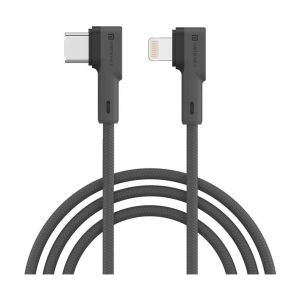 Portronics Konnect L Type-C to 8 Pin Cable:Type-C to 8 Pin USB PD Cable ,Grey (POR 1438) - Grey