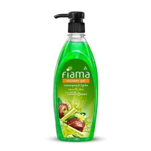 Fiama Body Wash Shower Gel Lemongrass & Jojoba, 500ml, Body Wash for Women and Men with Skin Conditioners Suitable for All Skin Types