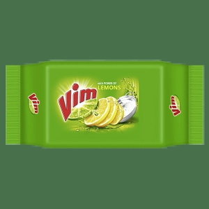 Vim Dishwash Bar - Lemon, 90 G (Pack Of 4)