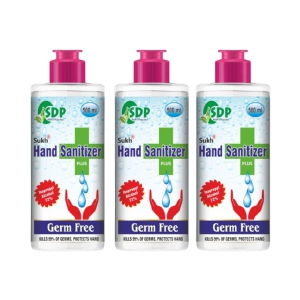 Hindustan Herbal Hand Sanitizer 1500 mL Pack of 3