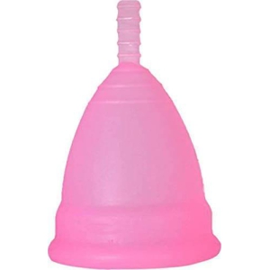 Shree Enterprise Ultra-Soft Reusable Periods Menstrual Cup With Storage Pouch Made with 100% Medical Grade Liquid Silicon Rash-Free Period Cup/Leak Free/Odourless/Mesturnal Cup (Small)