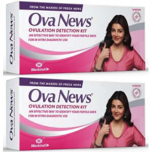 Ova News Ovulation Detection Kit Ovulation Kit  (12 Tests Pack of 2)