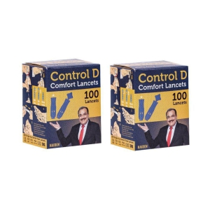 Control D 200 Round Comfort Lancets 101-200 Expiry March 2024