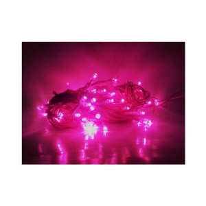 EmmEmm 35 Feet Pink Pixel Flash Led Diwali String Lights - Pink