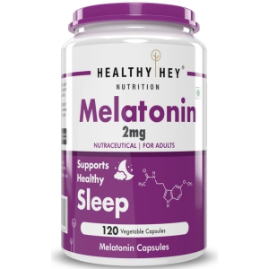 HEALTHYHEY NUTRITION Sleep Aid Melatonin - Promotes Sleep 2 mg Capsule