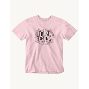 Trust the timing of your life - Unisex Oversized T-shirt