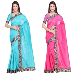 Florence Art Silk with Blouse Piece Saree