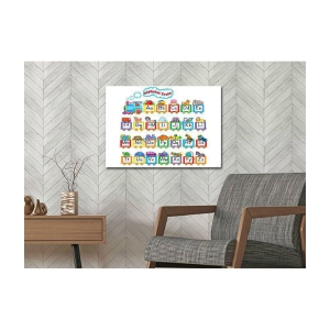 Photojaanic ABC Posters Paper Wall Poster Without Frame