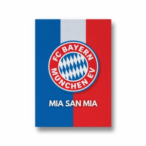 Bayern Munich - Mia San Mia Premium Wall Art-A1 / Gallery Wrap Canvas