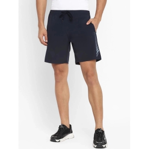 OFF LIMITS - Navy Polyester Mens Running Shorts ( Pack of 1 ) - None