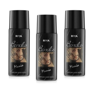 Riya Bindas Deodorant Spray & Perfume For Men 450 ( Pack of 3 )