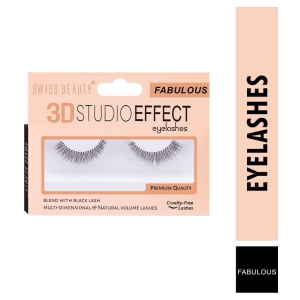 Swiss Beauty 3d Studio Effect Eyelashes Black Volumising 6 3 10 g