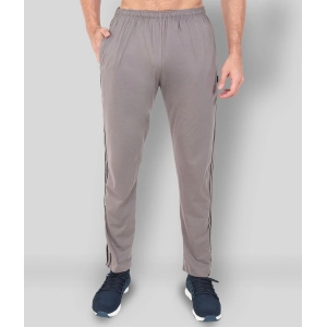 Zeffit - Light Grey Cotton Blend Mens Trackpants ( Pack of 1 ) - L