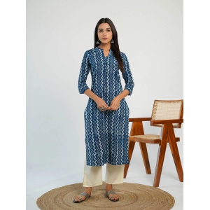 ajmer-indigo-dobby-kurta-m