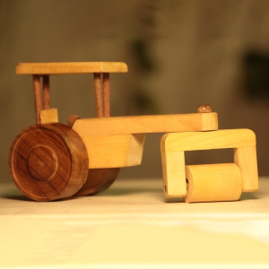 Wooden Road Roller Toys-