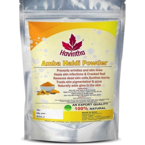 Havintha Wild Turmeric powder for face | Kasthuri manjal | Amba haldi | Promotes glowing skin, 100g (PACK OF 1)