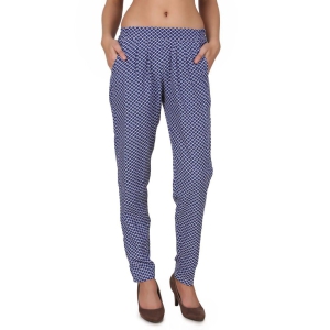 One femme Womens Argyle Print Tapered Pleated Pants