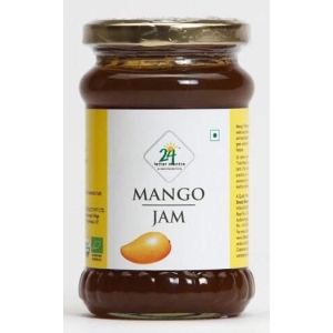 24 mantra MANGO JAM  375 GMS