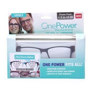 One Power Readers - Flex Focus Optics - Progressive Lens Reading Glasses for Men &  Women,