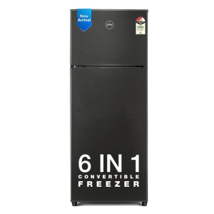 Godrej 244 L 3 Star Convertible Freezer 6-In-1, 30 Days Farm Freshness, Frost Free Inverter Double Door Refrigerator (RF EON 265C RCIF FS ST, Fossil Steel)
