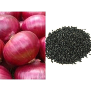 Onion Orange Seeds, Kanda, Onions Ovalish Shaped Pyaaz Seeds 200 Seeds