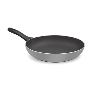 Milton Pro Cook Black Pearl Aluminium Induction Fry Pan, 28 cm /2.5 Litre, Grey