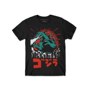 Lizard Monster Tshirt-12-13 Years / Black