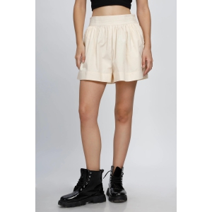 Women Divided Skirt, Cotton, ECRU-M / ECRU