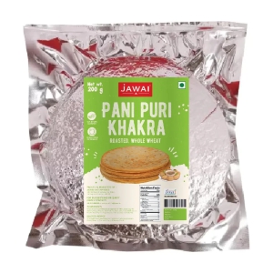 PANI PURI KHAKRA | Roasted | Whole Wheat | Vacuum Packed for freshness-200 gms