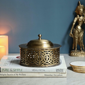 Vintage Brass Box