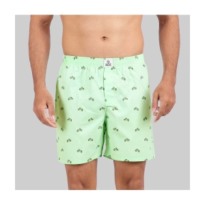 Light Green Cotton Mens Boxer- ( Pack of 1 ) - None