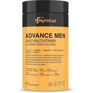 MyFitFuel Men Advance Daily 46 Multivitamin, Minerals, Herb Extracts 120 Tablets 120 no.s Minerals Tablets