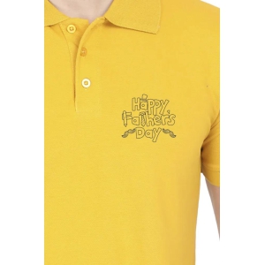 Dad's Day Delight: Multicolored Polo Tee for the Ultimate Father's Day Style-Mustard Yellow / XXL