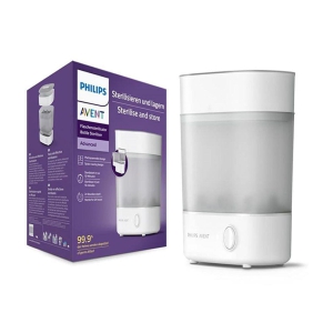 Philips Avent - White Electric Sterilizer For 6 Bottles