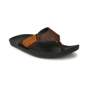 leeport-brown-synthetic-thong-flip-flop-9