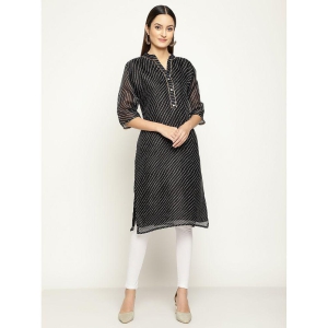 queenley-black-silk-womens-straight-kurti-pack-of-1-none