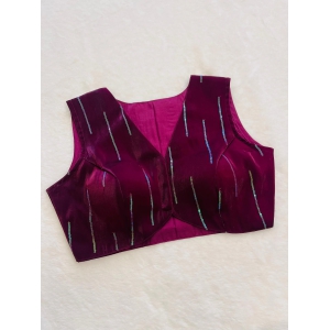 Divine wine blouse-XS