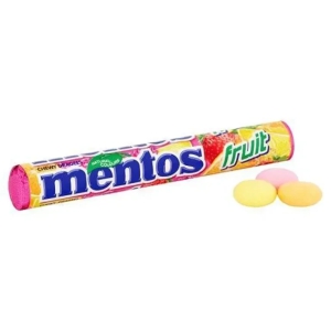 Mentos Fruit Chewy Drages, 37G