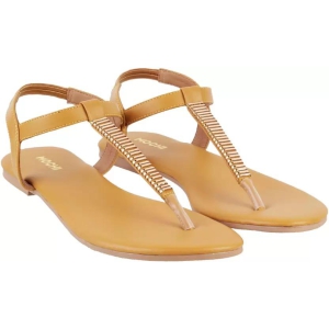 Women Yellow Flats Sandal