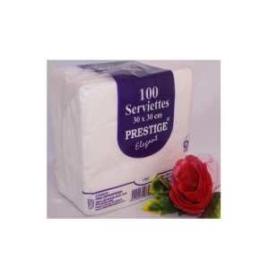 PRESTIGE Elegent Napkin 1Ply 100Pcs