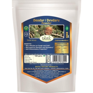 Biotic Deodar Powder (Cedrus Deodara) Devadaru Powder 200 gm Pack of 2