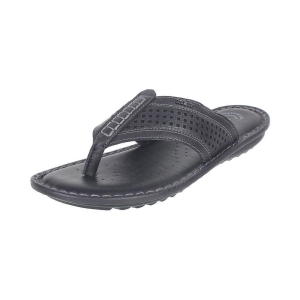 Inblu Black Synthetic Leather Sandals - 7