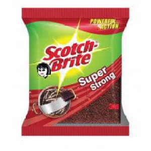 Scotch Brite Super Strong, Scrubber For Tough Stain Removal, 7.0 Cm X 7.5 Cm, 1N