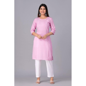 doriya-cotton-blend-embroidered-kurti-with-palazzo-womens-stitched-salwar-suit-pink-pack-of-1-none