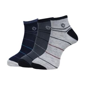 dollar-cotton-blend-mens-striped-dark-grey-ankle-length-socks-pack-of-3-dark-grey