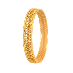 Itscustommade Traditional gold plated bangle-2.2
